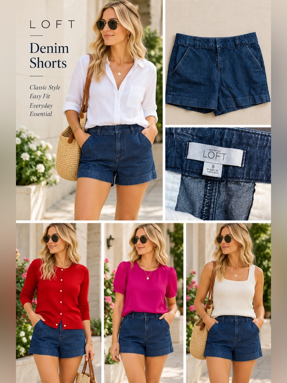 2088 Loft Denim Shorts